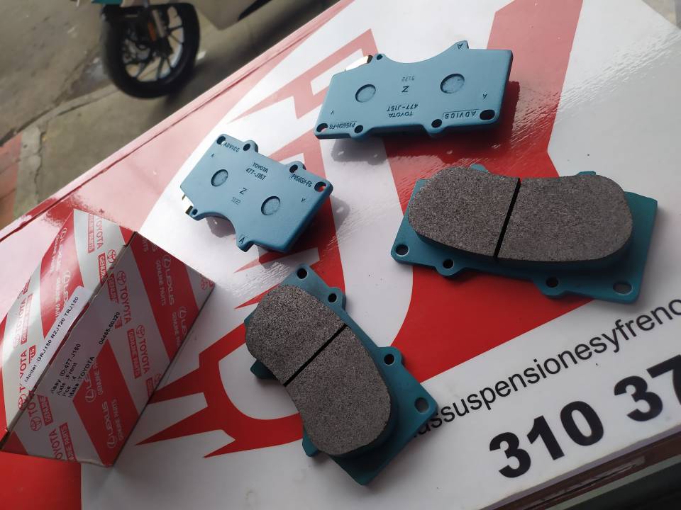 Pastillas de Freno Delanteras